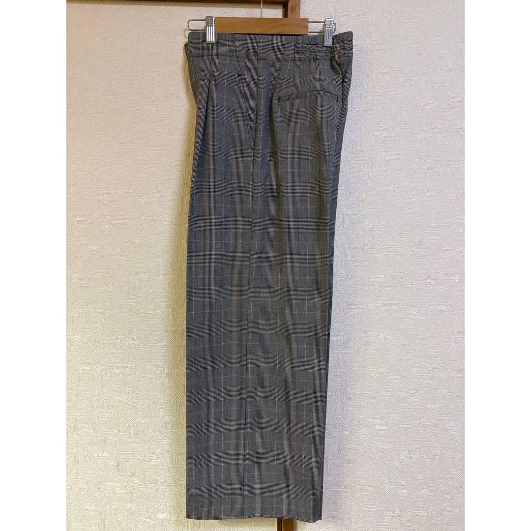 Plaste Gray Plaid Slacks