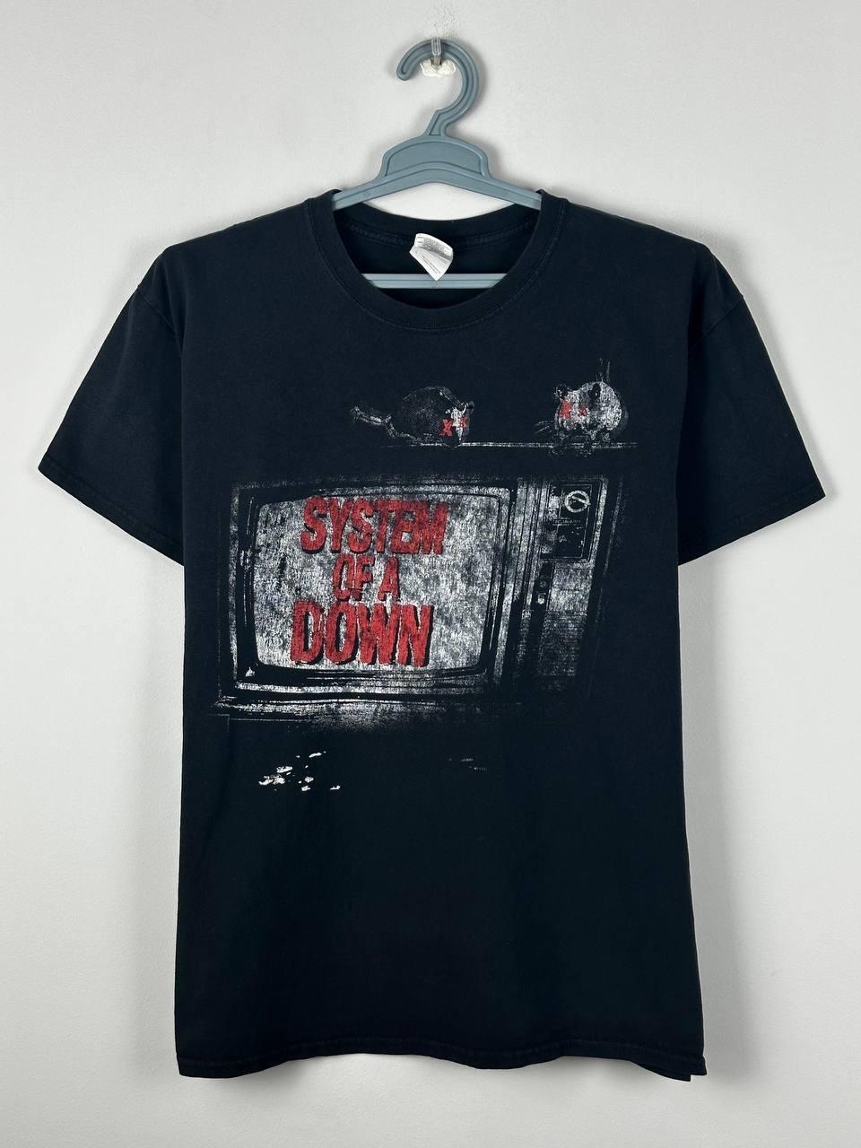 Vintage 2000s System of a Down Chop Suey Toxicity Band Tee Size L Unisex T-Shirt L