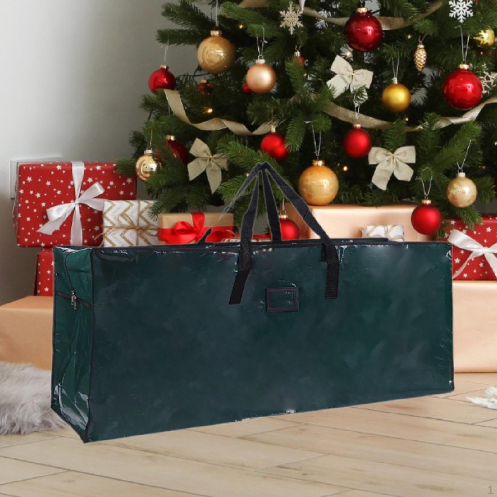 Мешок для рождественской елки искусственный рождественский контейнер сумка с украшениями и ручками органайзер для белья 2279₽
