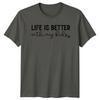Life Is Better With My Kids Graphic TShirt Mothers Day Gift