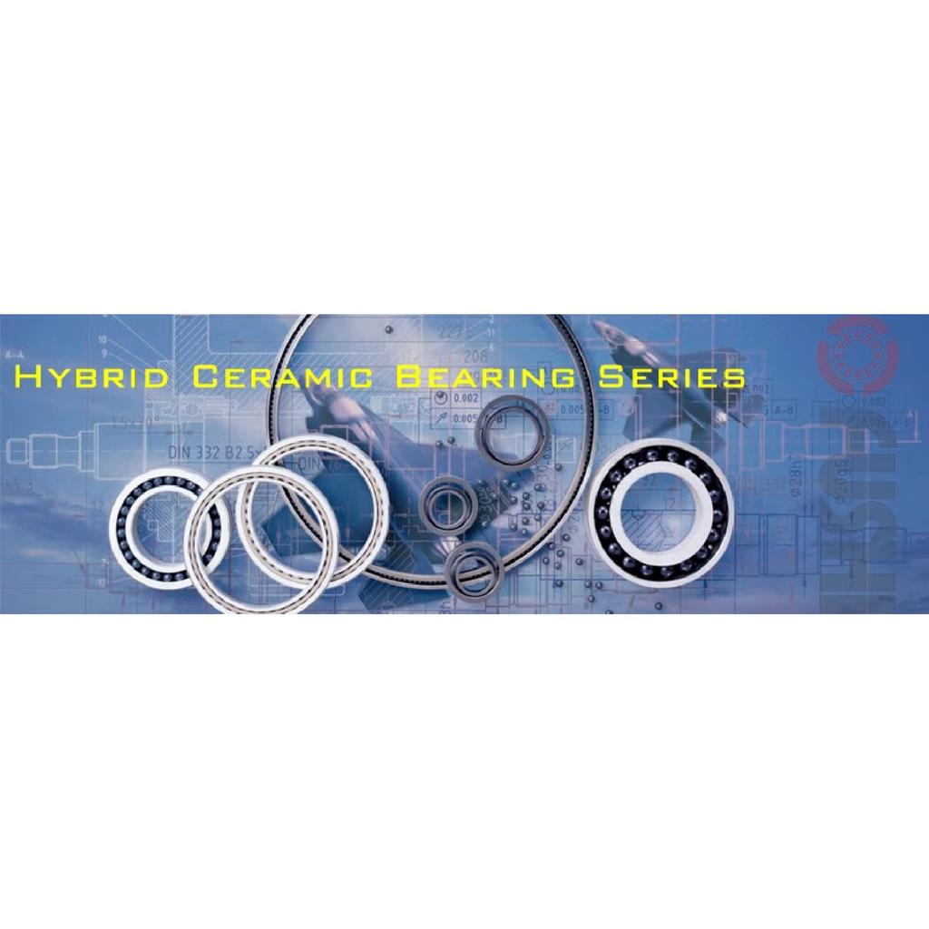Cuscinetto Ibrido Ceramico 6806RS 30*42*7 mm ABEC-5 1PZ Movimenti Centrali & Ricambi per Bicicletta 6806 RS 2RS Cuscinetti a Sfera Si3N4 6806-2RS