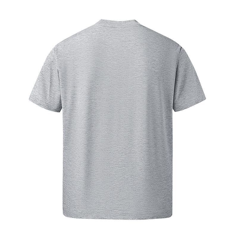 T-shirt Larga da Uomo Girocollo Manica Corta T-shirt da Uomo e Donna Top Comodo Traspirante