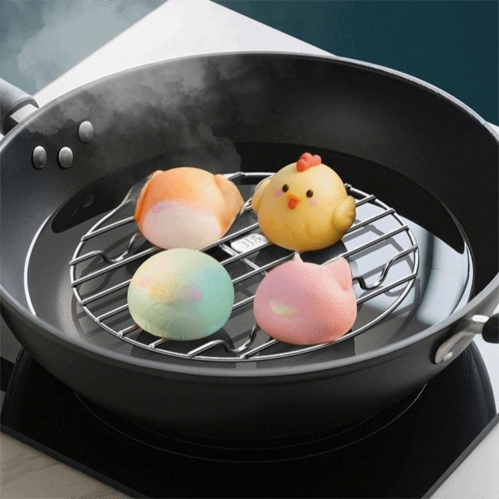Thick Kitchen Steamer Holder Sturdy Steaming Wire Racks Food Steamer Shelf  Steaming Products
