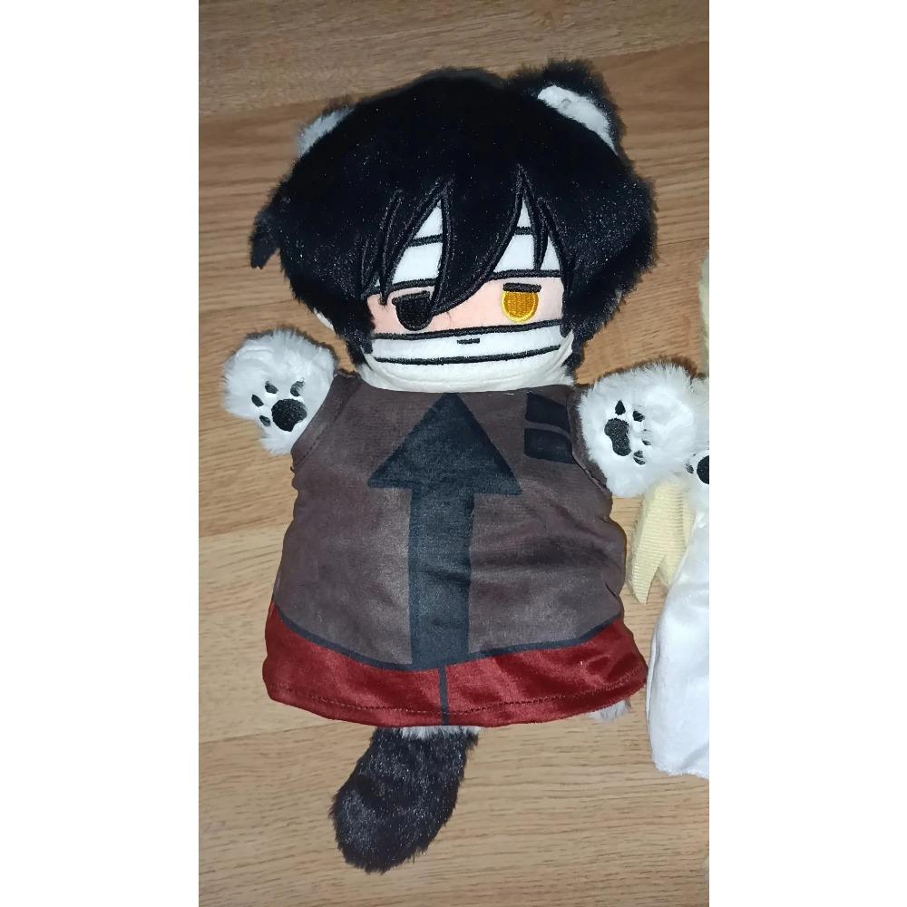 Anime Angels of Death Plush Hand Puppet Doll 25CM Rachel Gardner Isaac Foster Soft Stuffed Glove Toys Birthday Gift