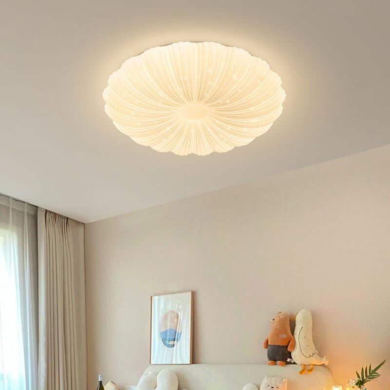 Meng Pao Shell Creative Art LED Ceiling Lamp
