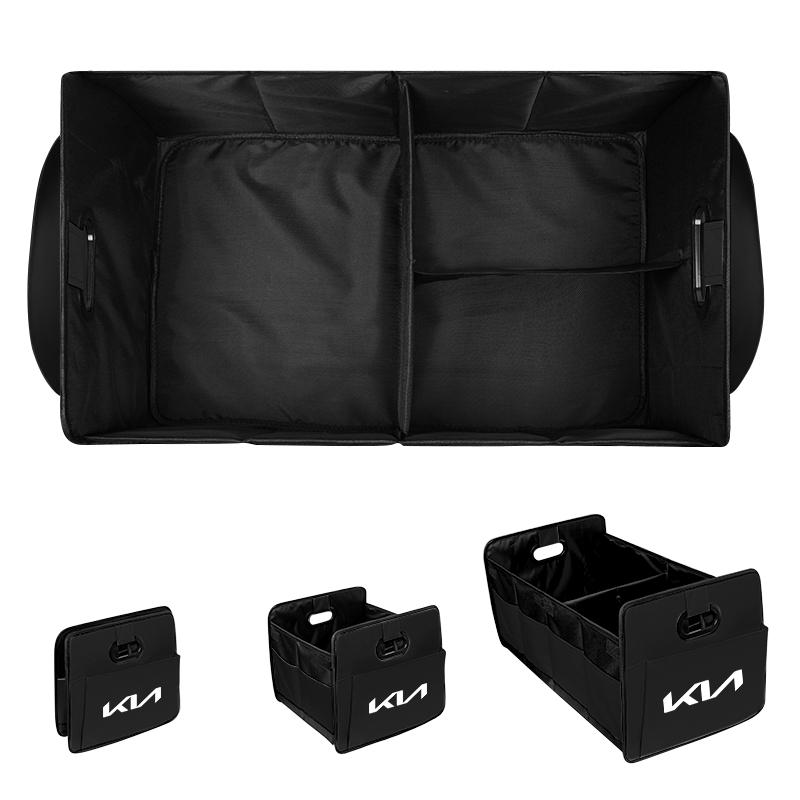 Car Trunk Sorting Box Large Capacity Tool Storage Boxes For KIA Sportage Seltos Sorento K3 K4 Soul Carnival EV6 EV9 Carnival K5 dmzu30