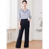 JESSIE Women's High-Waist Wrinkle-Resistant Twill Wide-Leg Pants