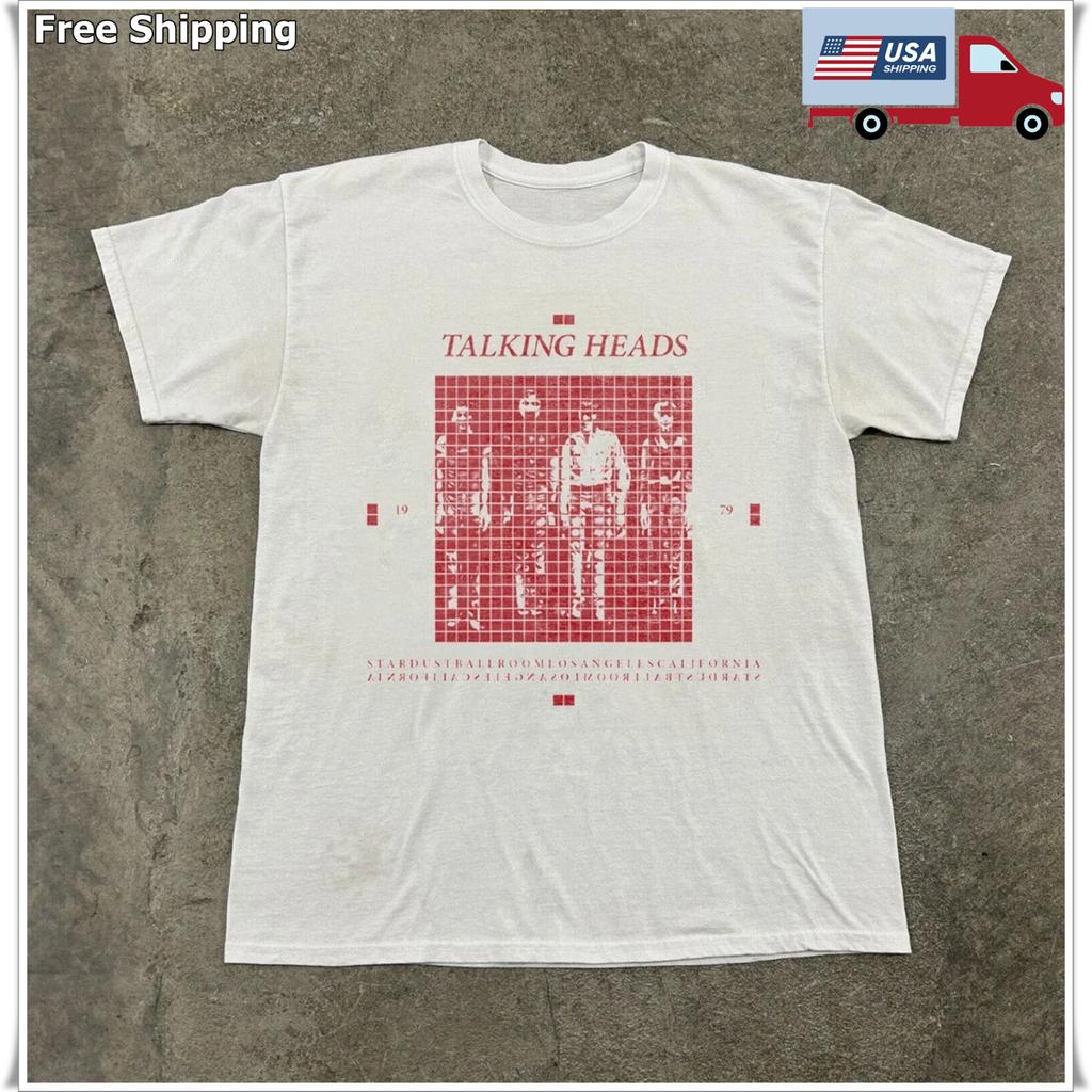 Talking Heads More Songs About Buildings and Food Album T-shirt, Size S-5XL Unisex T-Shirt