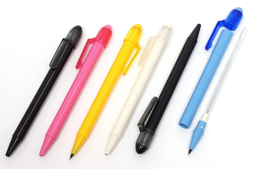 Made in Japan Eco Super HS Mechanical Mixed Pencils, Colors, 30-Pack, T24-N-HS120S-30