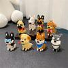 Micro Mini Bausteine Spielzeug Hundeschwarm Bietet Kindern Spaß beim Bauen Mini Niedlicher Husky Golden Retriever Weihnachtsgeschenke