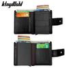 New Men's Trifold Magnetic Card Holder: Multifunctional Wallet with Multiple Card Slots
