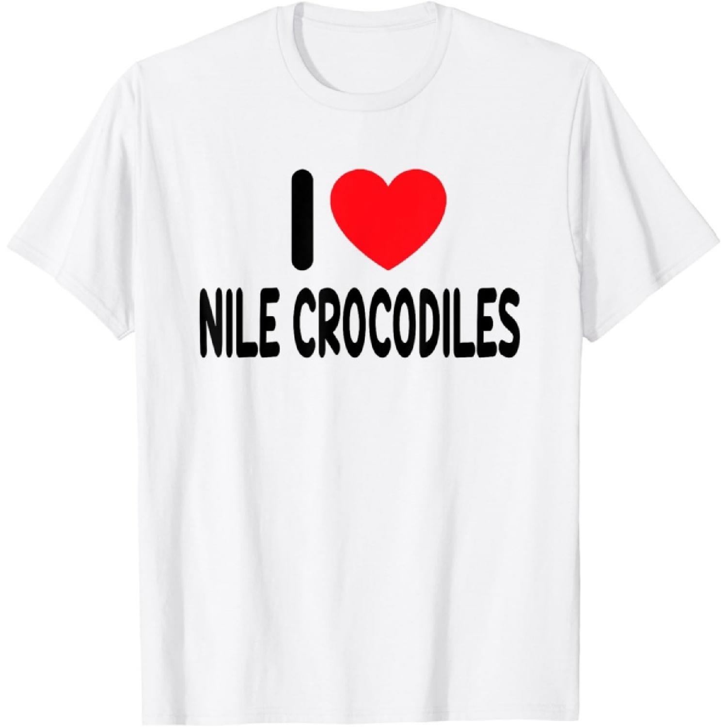 I Love Nile Crocodiles T-Shirt(1) S