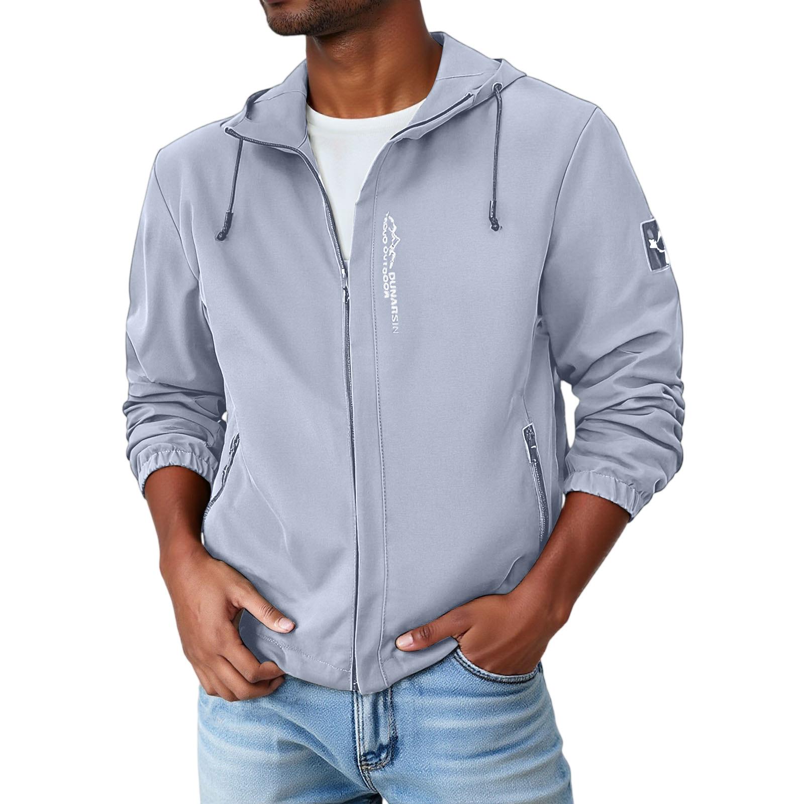 

Мужская Мода Досуг Толстовка с Капюшоном Уличная Куртка Пальто XXXL