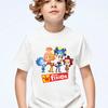 New The Fixies Cartoon Printed Boys Girls T-shirt Summer Round Neck Short Sleeve Fashion Casual Tops Children's T-shirt Clothing
