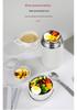 304 Stainless Steel Double-Layer Vacuum Insulated Thermal Flask and Lunch Box, 1050ML