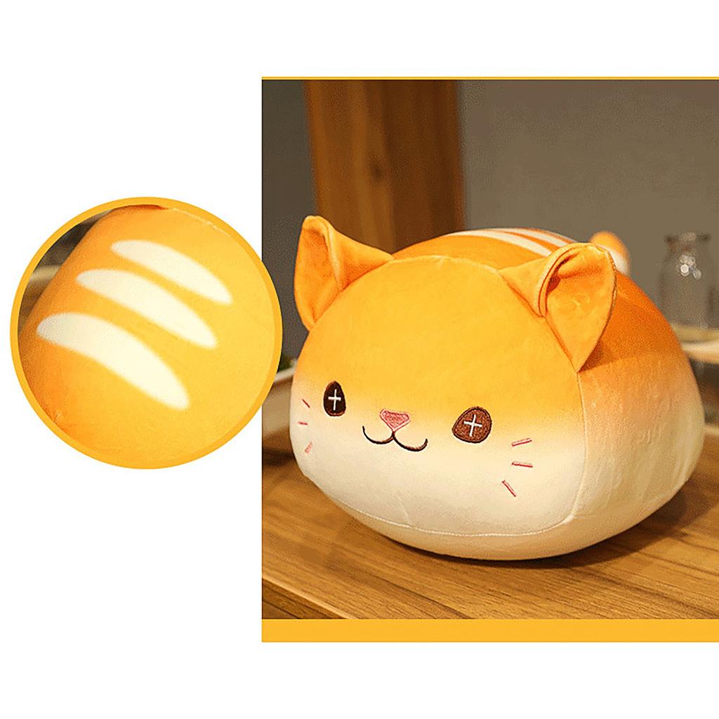 Buy Creative Cute Bread Cat Plush Toy Pillow Bread Cat Doll Sleeping