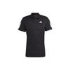 Club 3-Stripes Polo Shirt 'Black' Men's IS2294