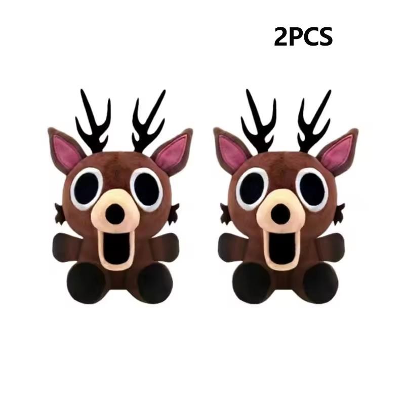 Peluche Cervo 99 Notti Nella Foresta 25-33cm Animale di Peluche Morbido Merchandising Anime Regalo di Halloween Natale