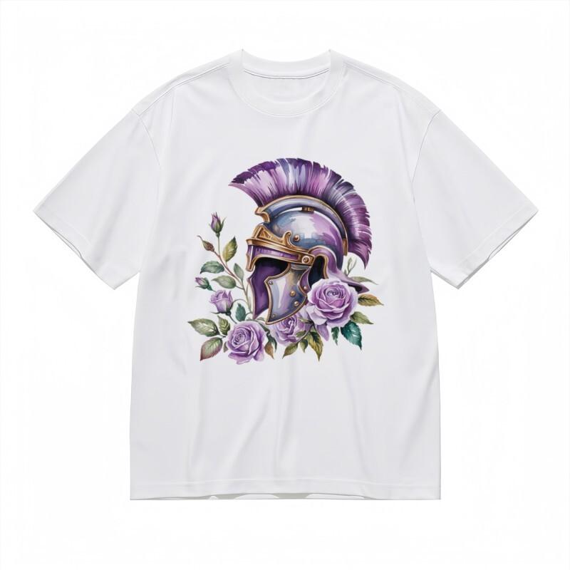 

Women s Trend All-Season Classic T-Shirt Botanical Growth Process Printed Tee 4XL