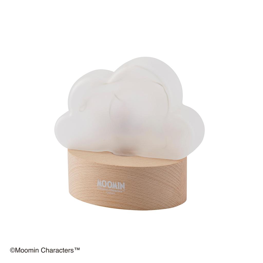 Chatani Moomin Cloud LED Light, Milky White, H13 x W13 x D7.5cm, 152-333241F