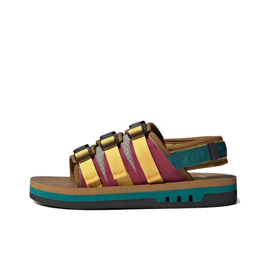 adidas Originals Adistrp Non-Slip Durable Sports Sandals Men Sandals Red Yellow Blue IG7958