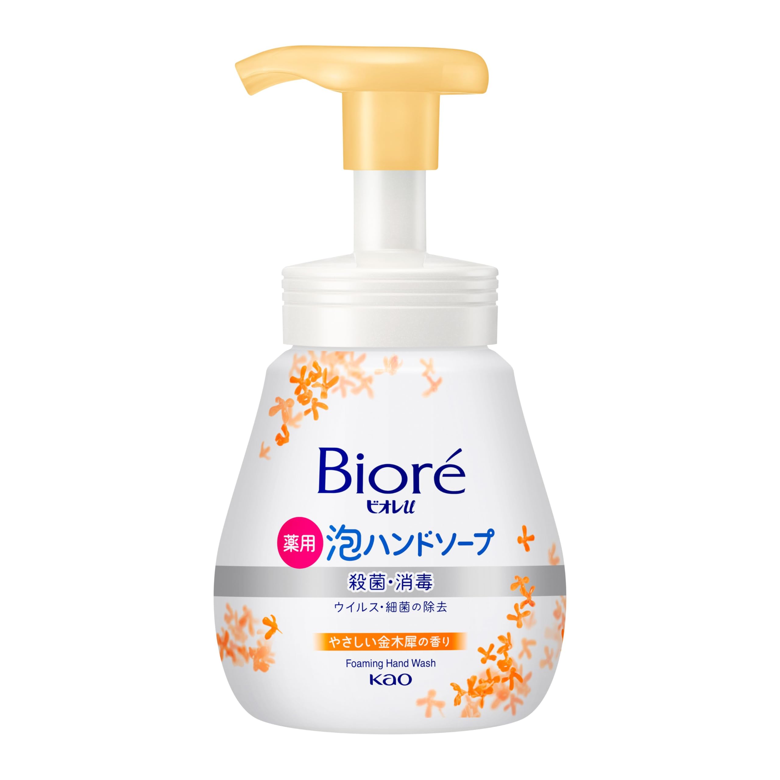 

Biore U Foaming Hand Osmanthus 240ml Pump Soap, Scent, [Quasi-drug] белый