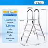 Bozhida Stainless Steel 304 Double-Sided Pool Ladder