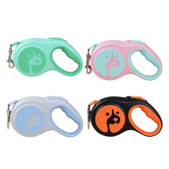 Retractable Dog Leash 16Ft Heavy Duty Rope Dog Leash Tangle-free Leash with One-Button Control Ergonomic Handle for Small Medium Dogs