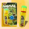 Projection Flashlight Children Projector Light Cute Cartoon Toy Night Po Picture Light Bedtime Learning Fun Toys