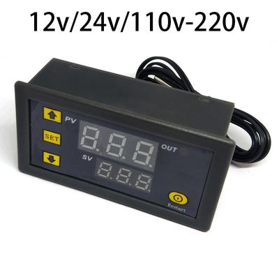 1pc Temperature Controller Digital Thermostats Thermometer Sensor Relay