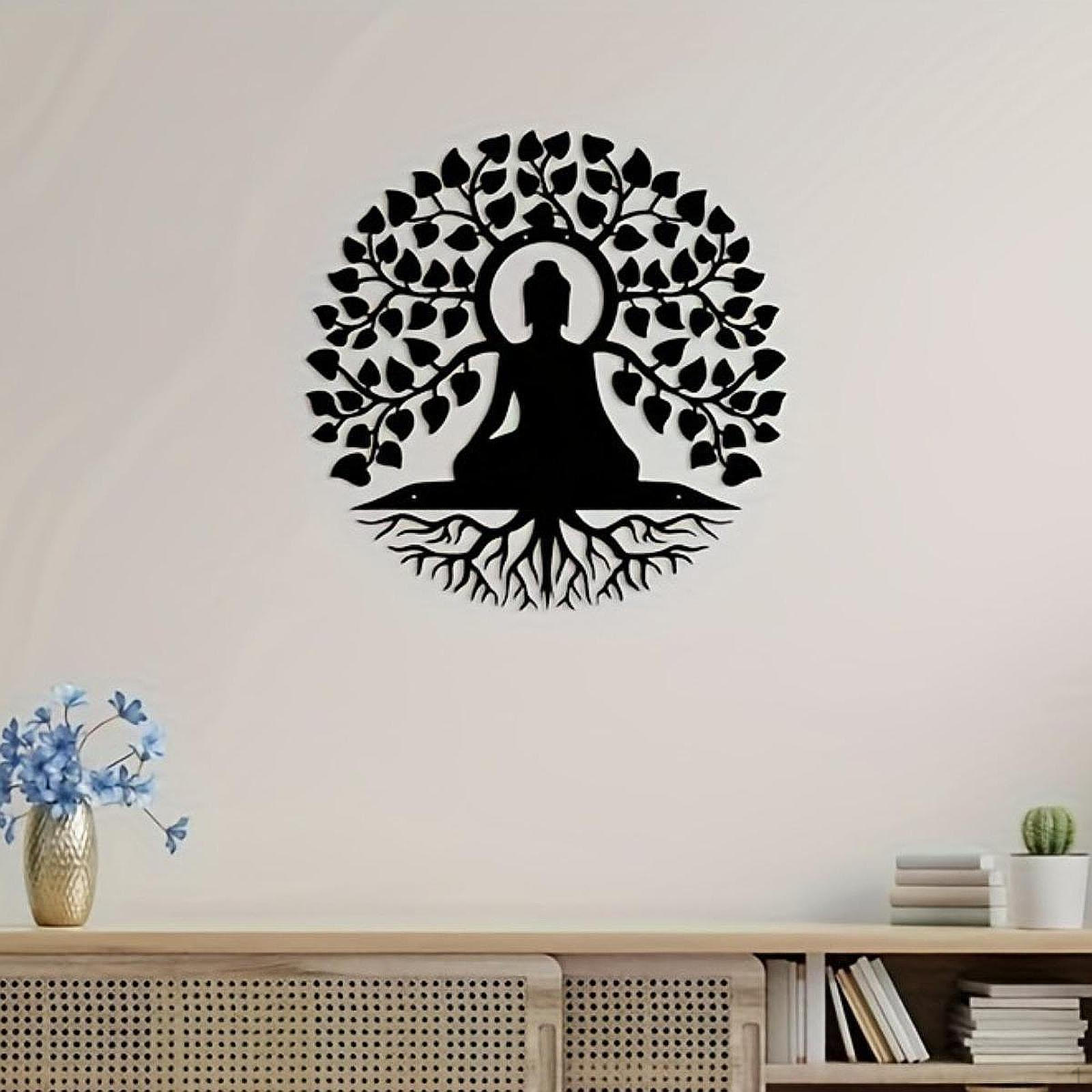 

Дерево Будды Металлическое Искусство для Стены 40 cm