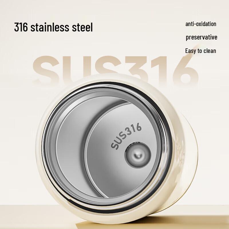TOMIC 316 Stainless Steel Insulated Mug with Pop-up Lid