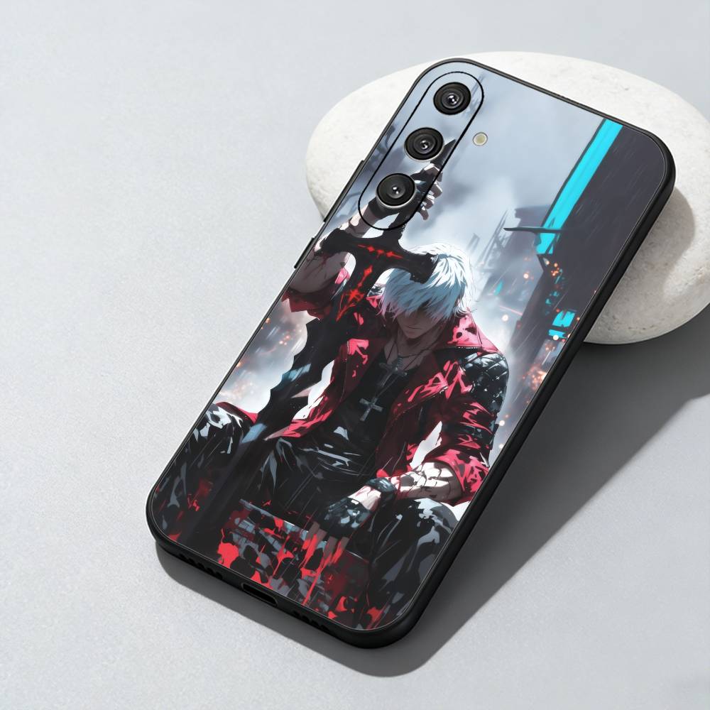 D-Dante D-Devil-l May C-Cry Phone Case For Samsung Galaxy A73,A72,A71,A70,A52,A51 Others Soft Black Cover