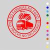 Waterproof and Vinyls Sticker Decal for Automotive Bumpers Wall Heavy Duty Multiple Surfaces Applicable Easy To Install
