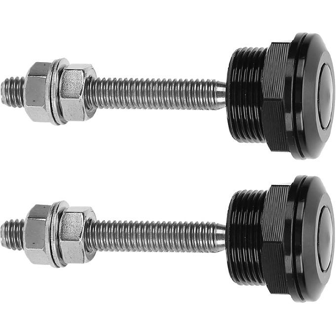 2Pcs Universal Hood Pin Bonnet Lock Quick Release Push Button Bumper Clip Hood Pins (22mm)