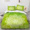 Bohemian Mandala King Queen Duvet Cover Boho Style Flower Bedding Set Adults Exotic Nordic Floral Polyester Quilt Cover