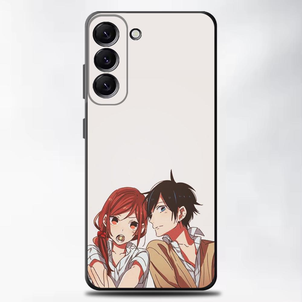 Japanese Classic Anime Horimiya Vintage Phone Case  For Samsung Galaxy A13,A21s,A22,A31,A32,A52,A53,A71,A80,A91 Soft Black Cover