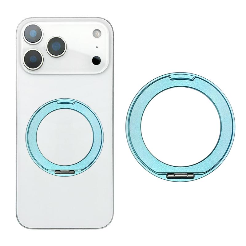 Magnetický držák kroužku pro Magsafe iPhone 17 Pro Max 17E 16E 16 Plus 15 14 13 12 11 Xs Mag Safe 360° otočný držák Příslušenství k pouzdru na telefon