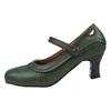 New Minimalist Slingback Wedge Female Sandals High Heels Closed Toe Heels Women's Stiletto Round Sandalias De Mujer Verano 2026