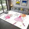 Anime Unicorn Pattern Carpet Girl Bedroom Decoration Game Mat Large Carpet Home Indoor Non -Slip Floor Mat Kids Room Decor Carpet