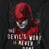 Daredevil Unisex Adult Born Again The DevilÂ´s Work Is Never Done Sweatshirt