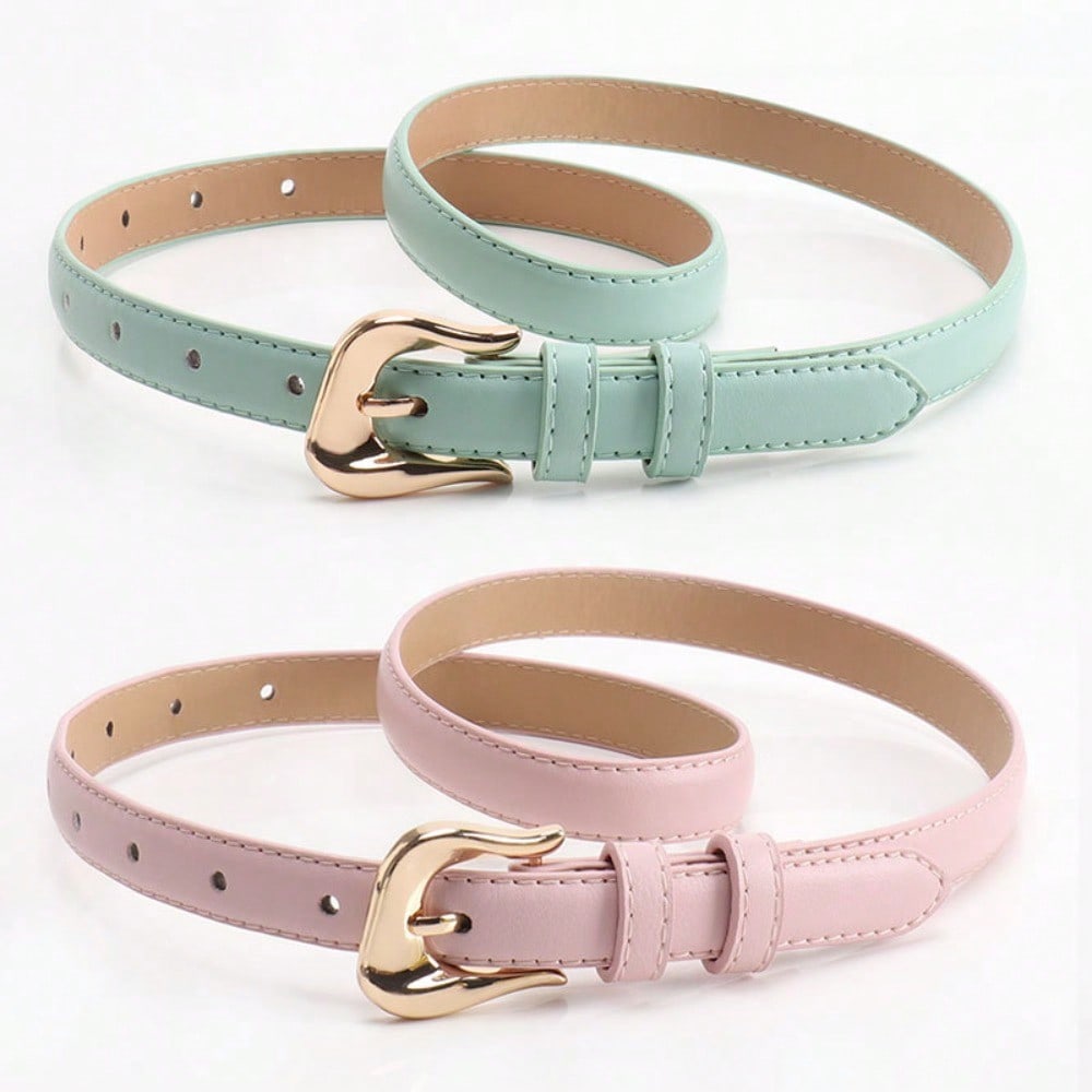 Simple Belt Women's High-end Versatile Jeans with Casual Fashion Women's Belt