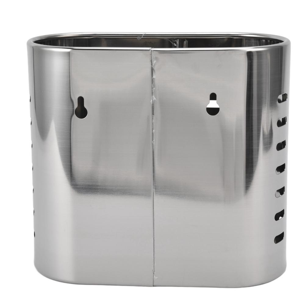 Rustless Steel Chopstick Holder Hollow Draining Hole Tableware Organizer Tableware Sorting