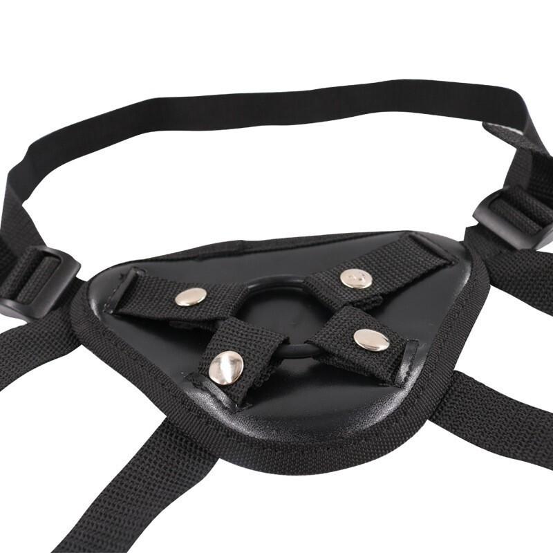 Strap on Dildo Harness Lesbian Adult Sex Toys for Women Men Pegging Dildo Adjust Waist Thigh Soft Nylon Vegan Leather Belt Toys