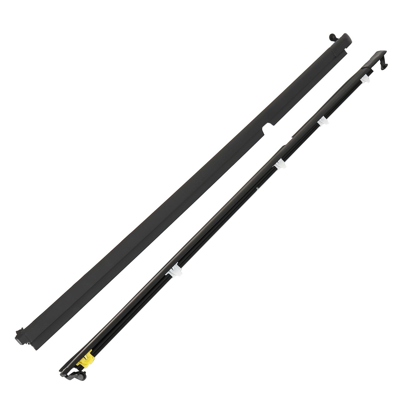 Door Glass Window Weatherstrip Seals Set