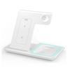 30W 3 in 1 LED Fast Wireless Charger Stand Foldable Charging Station For iPhone 17- 12 Apple Watch 9 8 7 6 5 Airpods Pro
