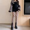 Sexy Women Sheer Pantyhose Tights Seamless Fishnet Nylon Polka Dot Print Black Tight Fish Net Body Stockings Female Hosiery