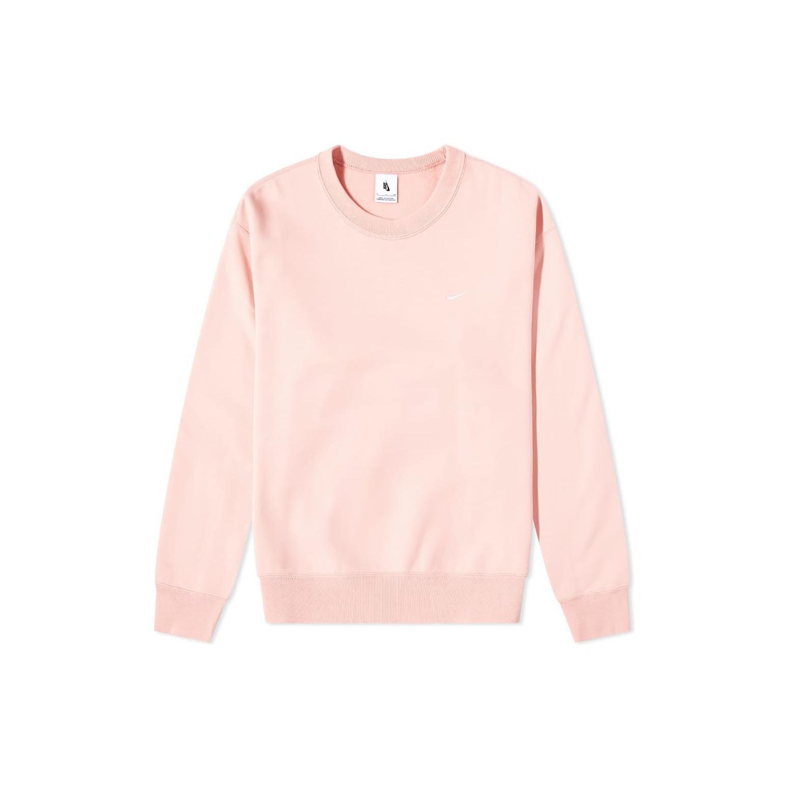 Nike NRG Solo Swoosh Crew Sweatshirt Pink Men s CV0554-697 XS