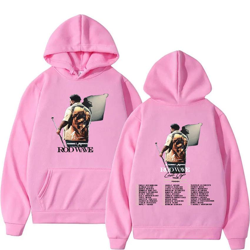 Rod Wave Last Lap Tour 2024 New Album Hoodie Men Women Hip Hop Fashion Oversized Sweatshirt Rap Retro Pullover Hooded Streetwear