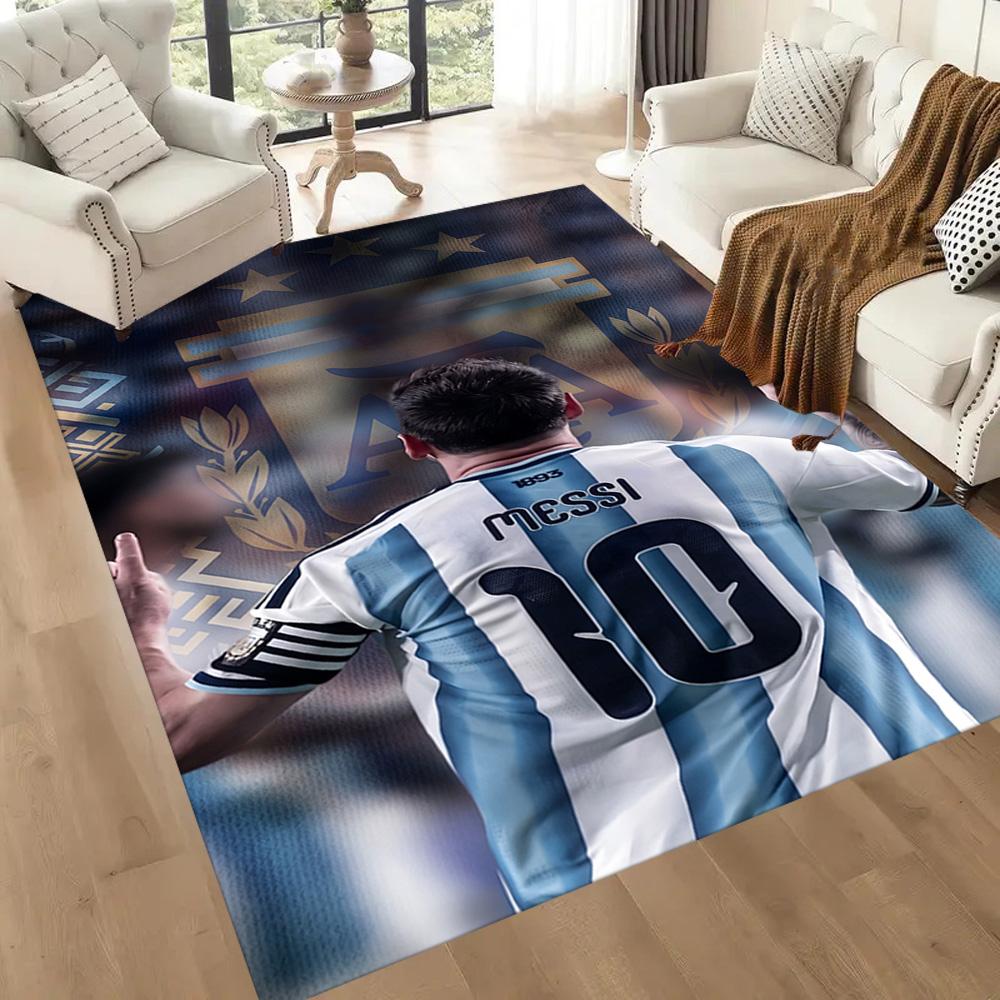 Messi 554 Carpet Perfect for Study Room Kitchen Living Rooms Balcony Antislip Carpet Office Home Decor Best for Christmas
